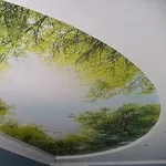 Натяжные потолки с различно художественной фото печатью