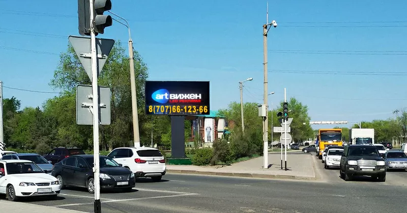 Аренда LED экрана,  билборда на рекламу.