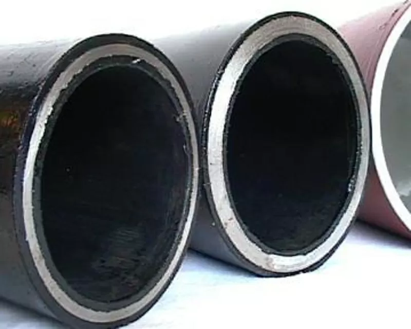 Труба стальная ВУС изоляция футерованная пластмассовой трубой 2