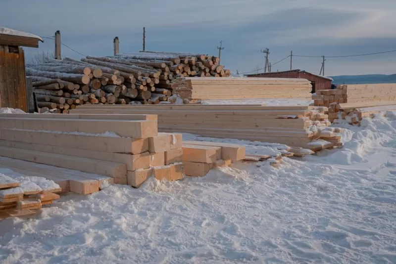 Доска обрезная от производителя 6